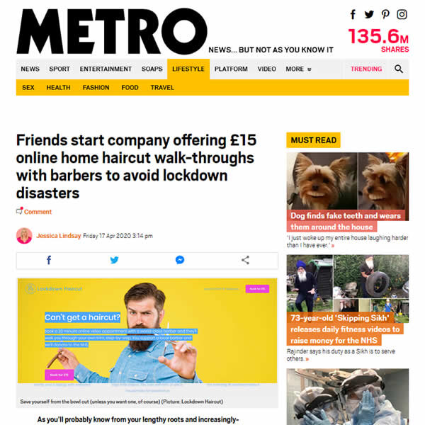 Metro article here