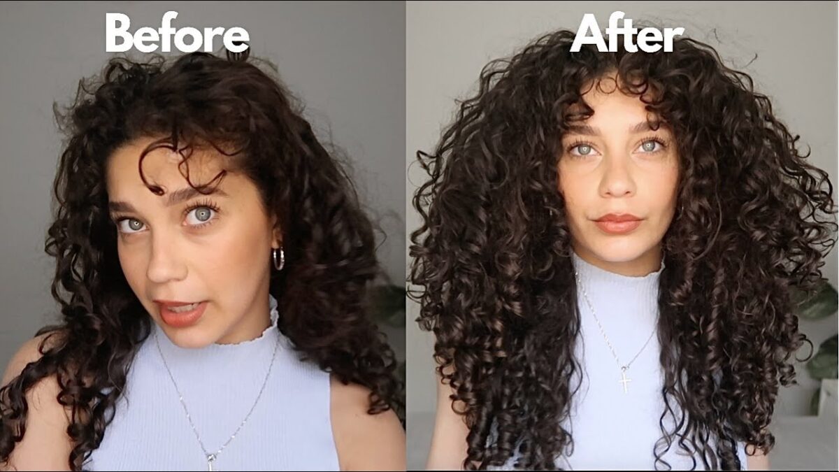 How to refresh curly hair after sleeping on it